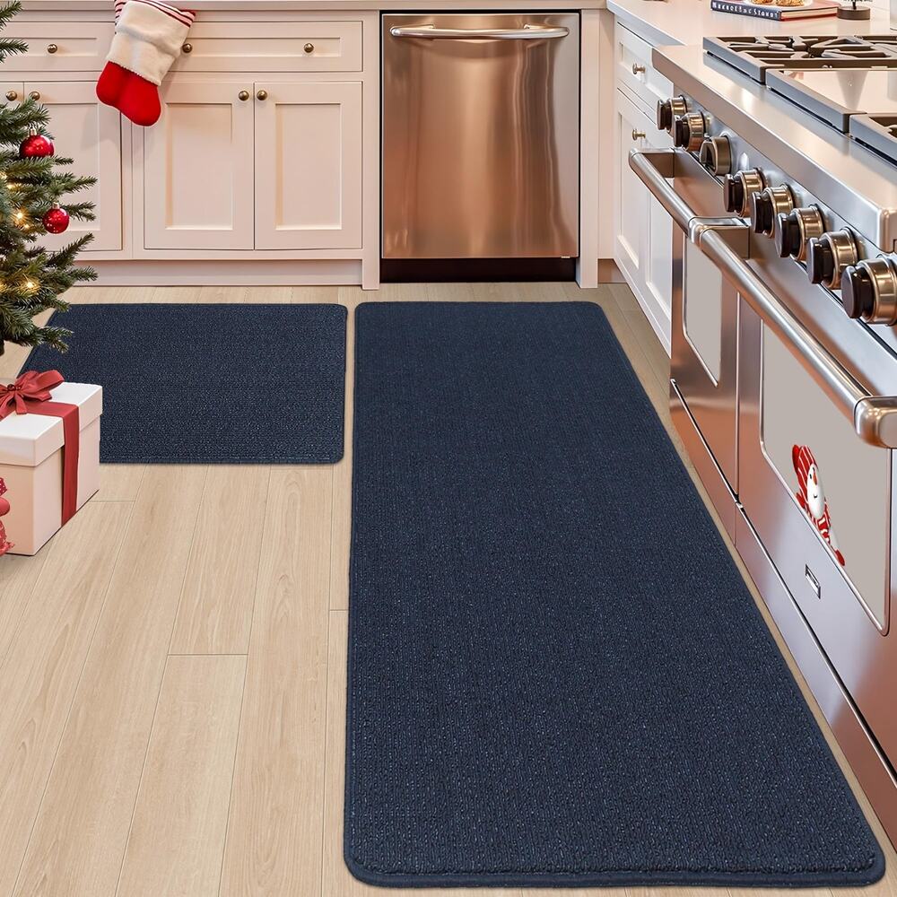 24x35 Inch/24X60 Inch Kitchen Rug Mats Made of 100% Polypropylene Strip TPR...